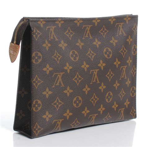 louis vuitton toilet pouch 26|Louis Vuitton monogram toiletry bag.